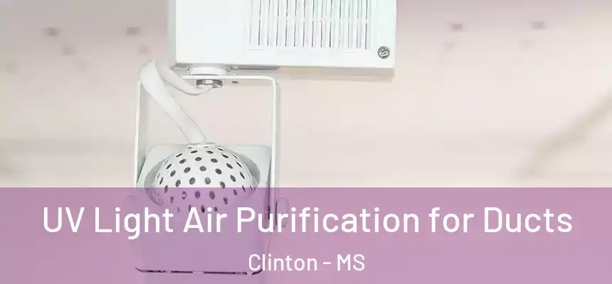  UV Light Air Purification for Ducts Clinton - MS